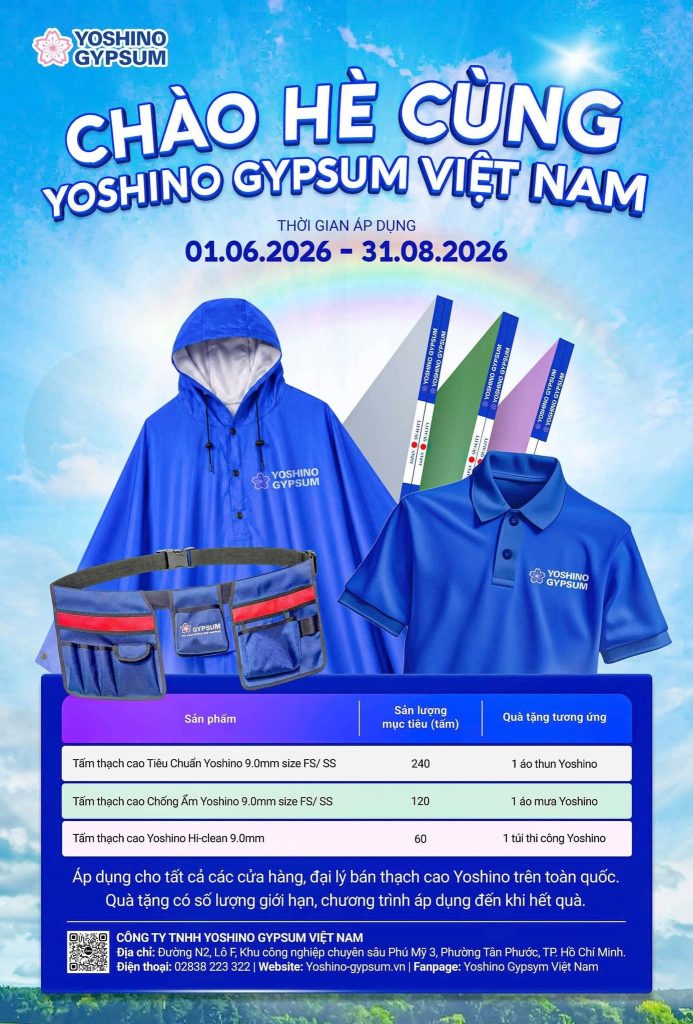 CHÀO HÈ CÙNG YOSHINO GYPSUM VIỆT NAM
